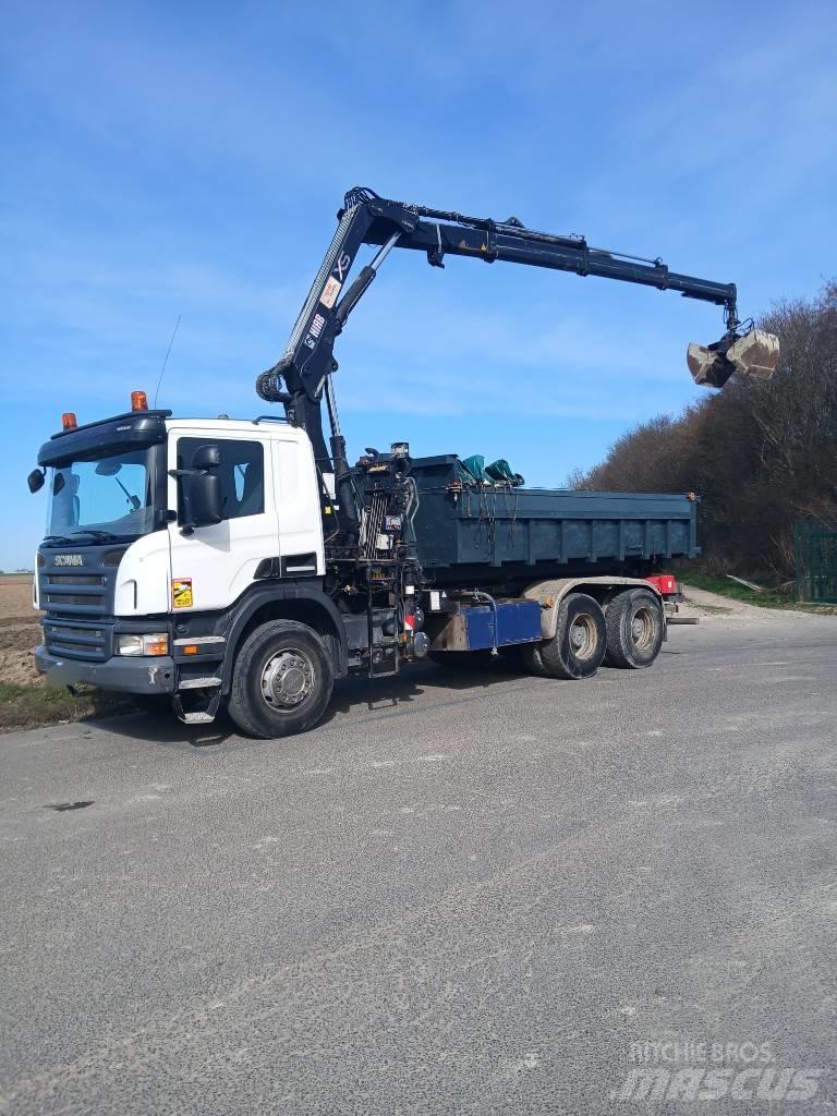 Scania P 400 Вантажівки з гаковим підйомом