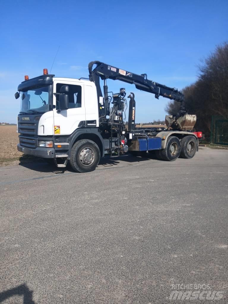Scania P 400 Вантажівки з гаковим підйомом
