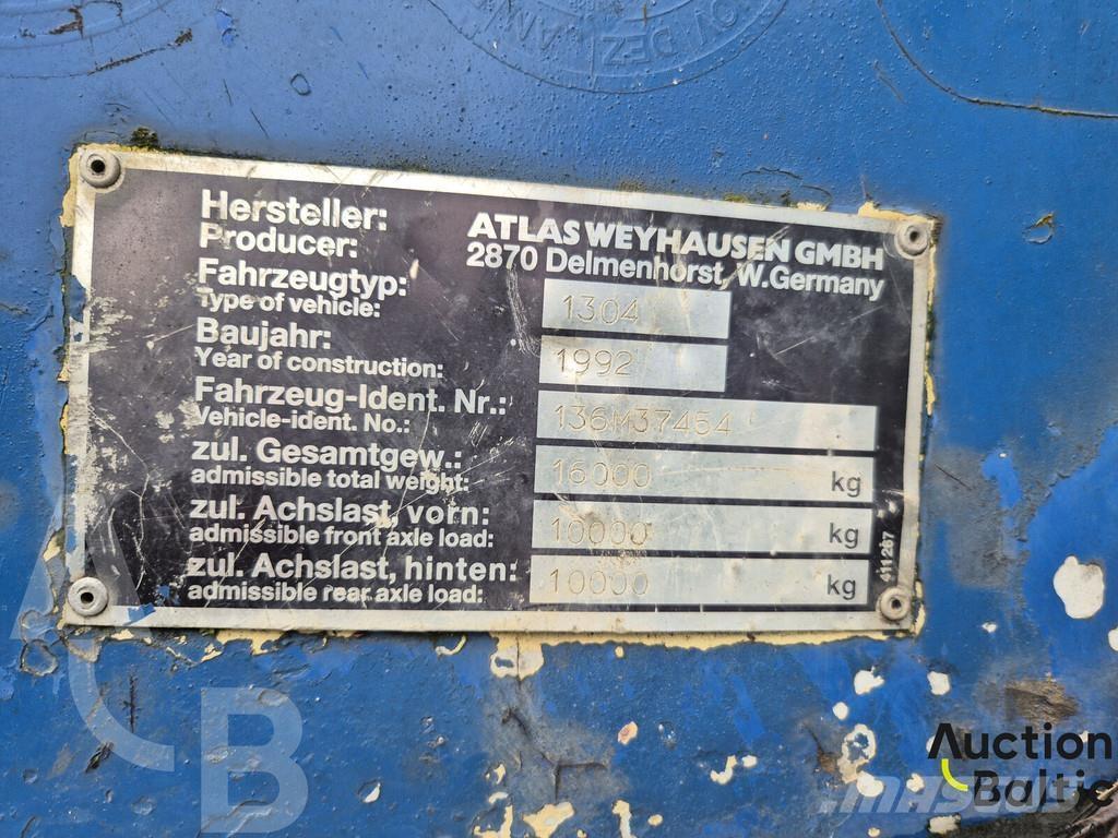 Atlas 1304 Колісні екскаватори