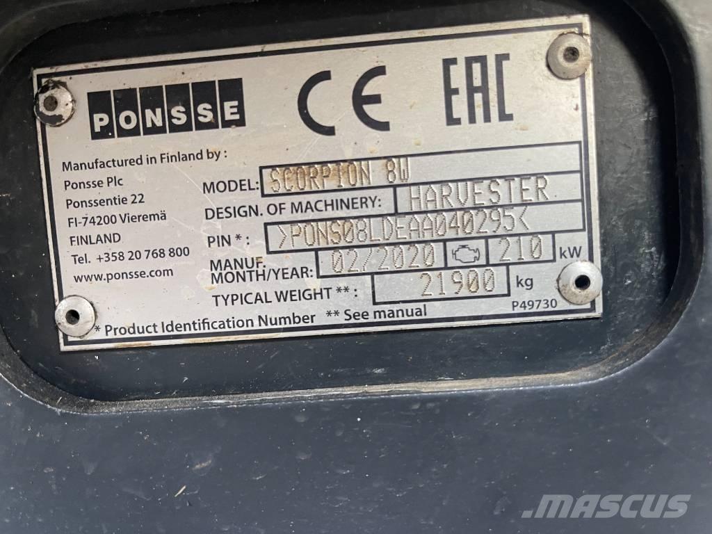 Ponsse Scorpion Харвестери