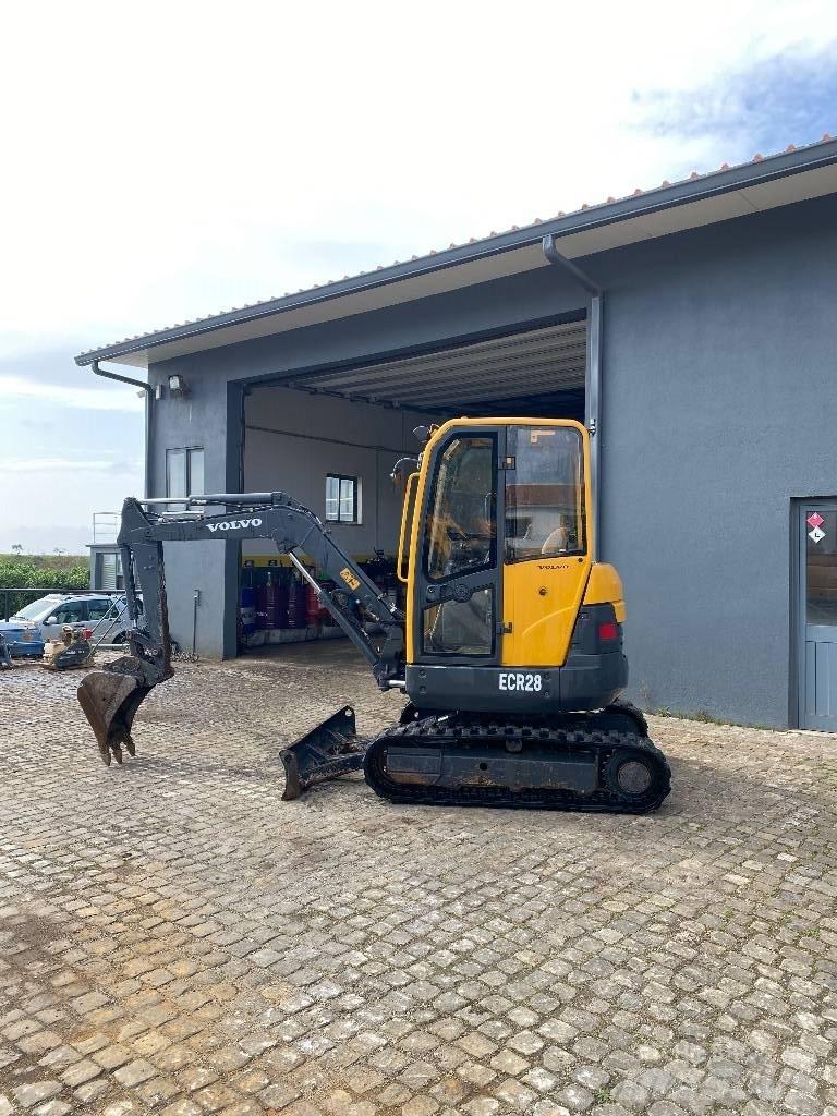 Volvo ECR 28 Міні-екскаватори < 7т