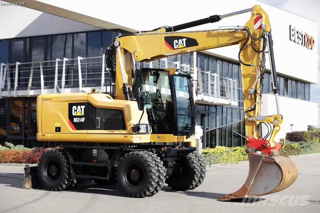 CAT M 314 F Колісні екскаватори