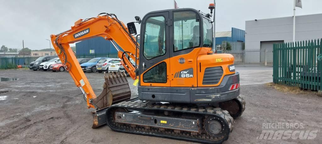 Doosan DX85-3 Міні-екскаватори < 7т