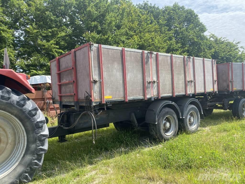 Scania vogntræk Самосвальні причепи