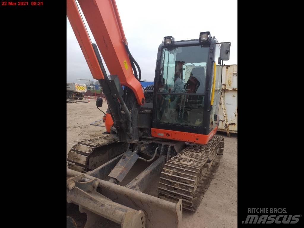 Kubota KX 080-4 Середні екскаватори 7т. - 12т.