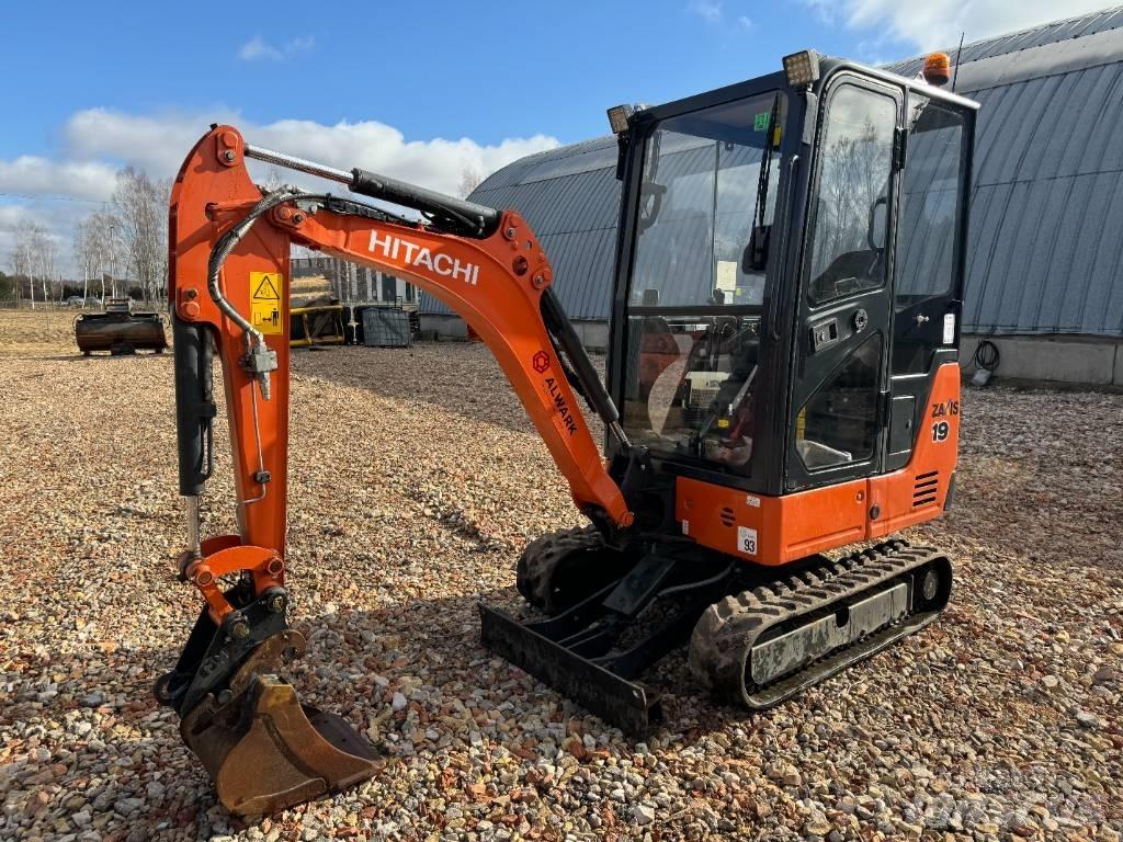 Hitachi ZX 19-5A CR Міні-екскаватори < 7т