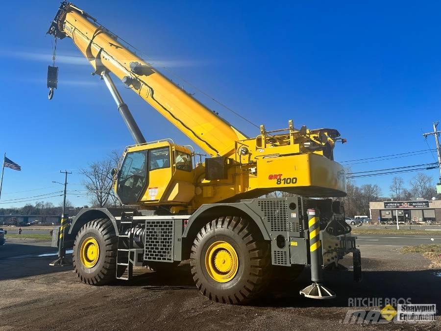 Grove GRT 8100 автокрани всюдиходи