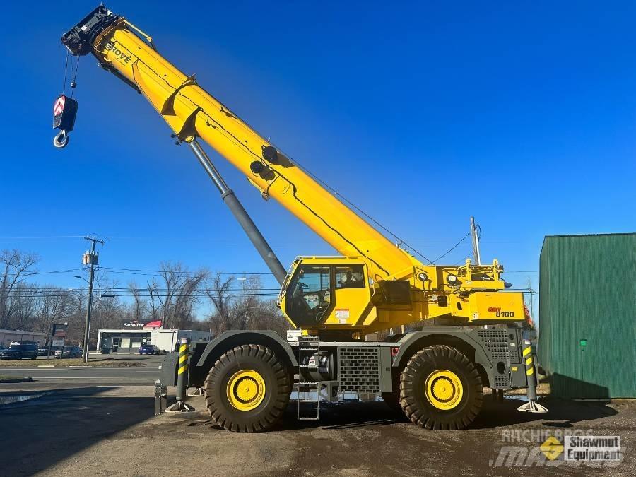 Grove GRT 8100 автокрани всюдиходи