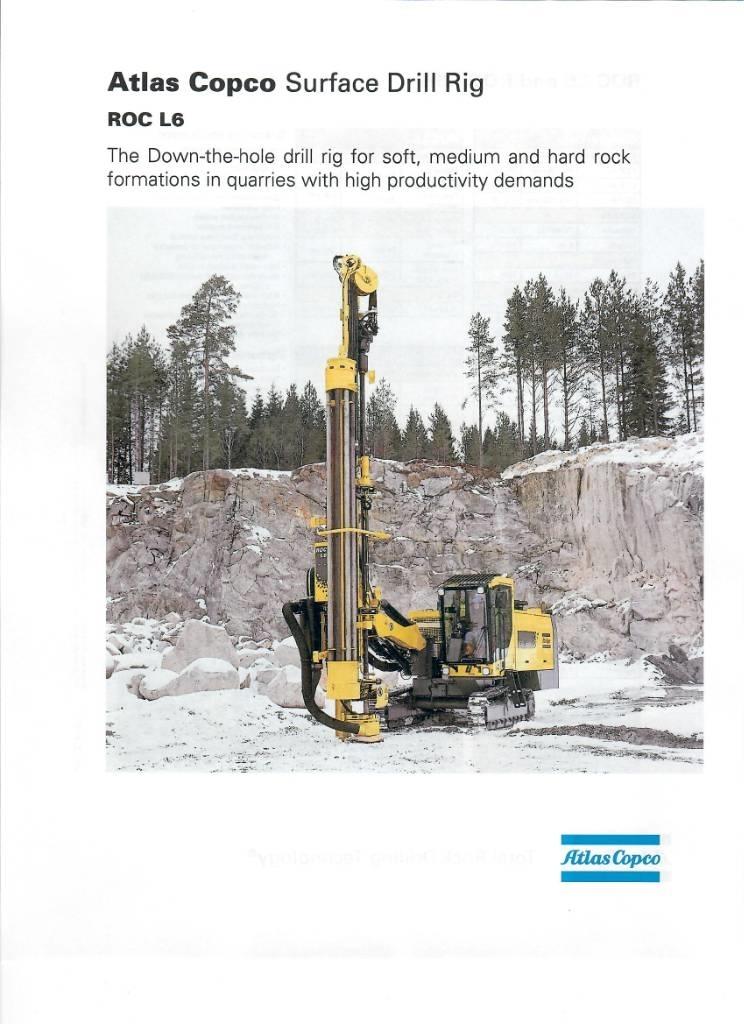Atlas Copco L6H Свердлильні установки
