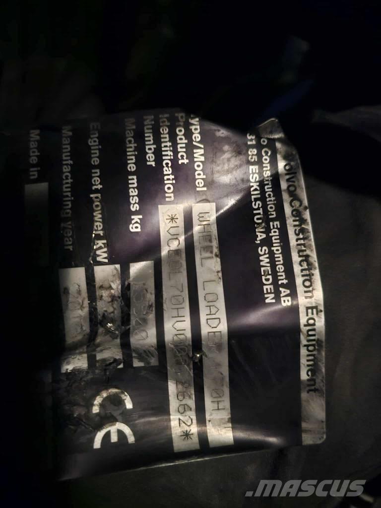 Volvo L 70 H deler Фронтальні навантажувачі