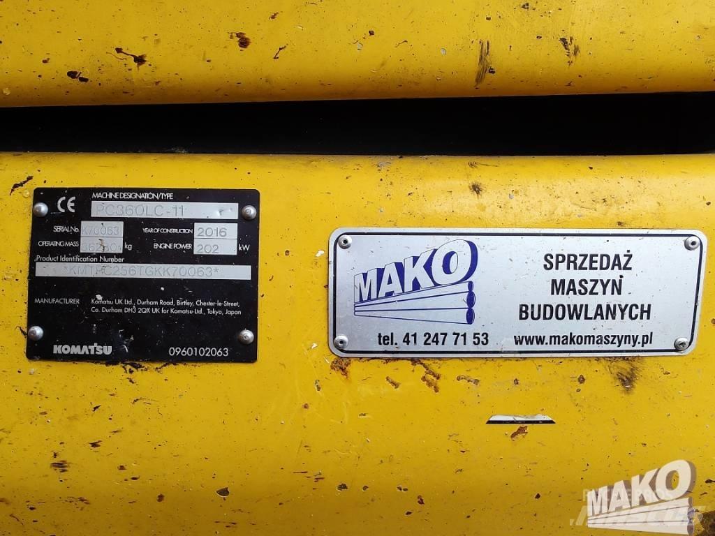 Komatsu PC 360 Гусеничні екскаватори