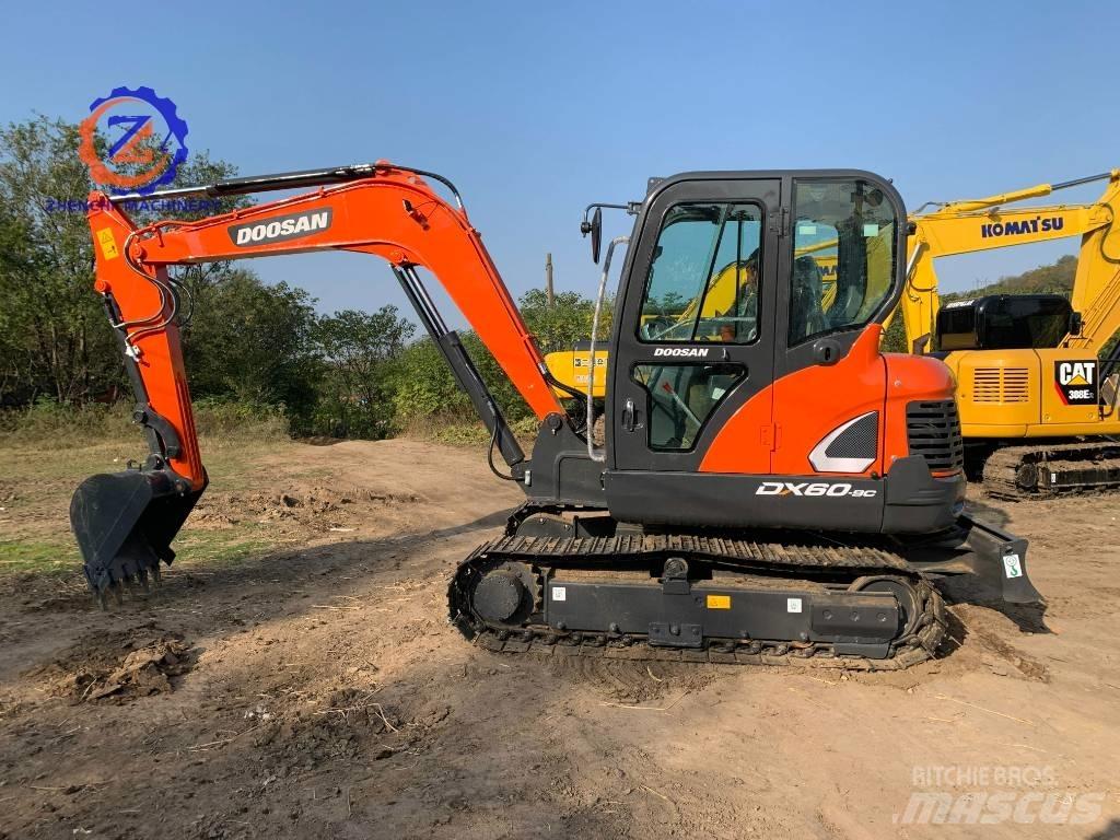Doosan DX 60 Міні-екскаватори < 7т