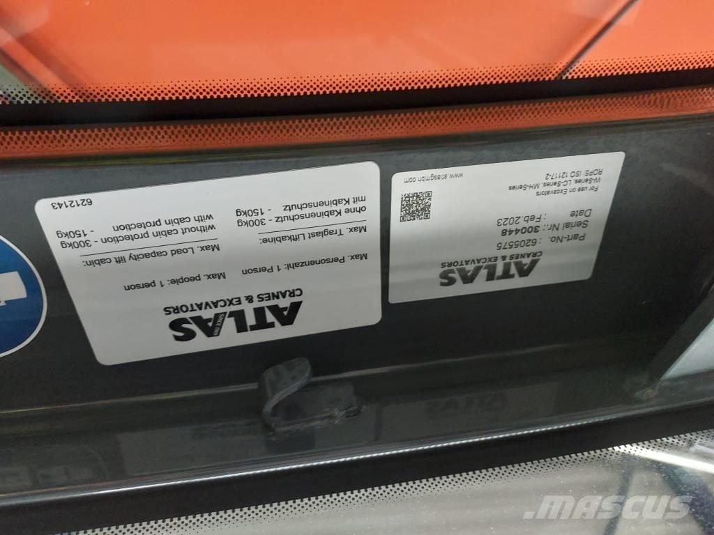 Atlas 250 MH Перевантажувачі металобрухту/промислові навантажувачі