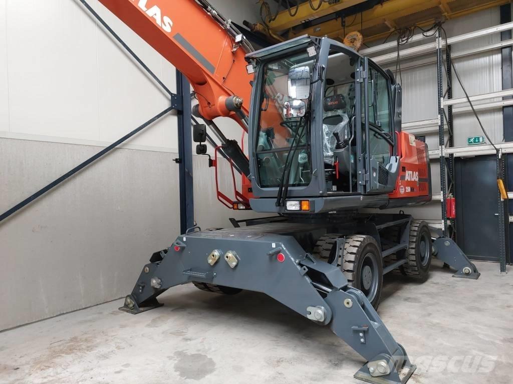 Atlas 250 MH Перевантажувачі металобрухту/промислові навантажувачі