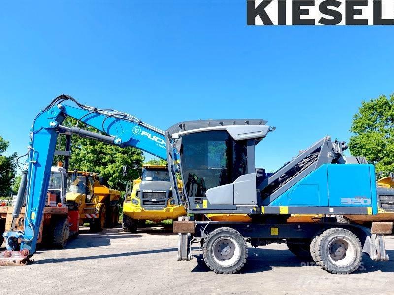 Fuchs MHL 320 F Перевантажувачі металобрухту/промислові навантажувачі