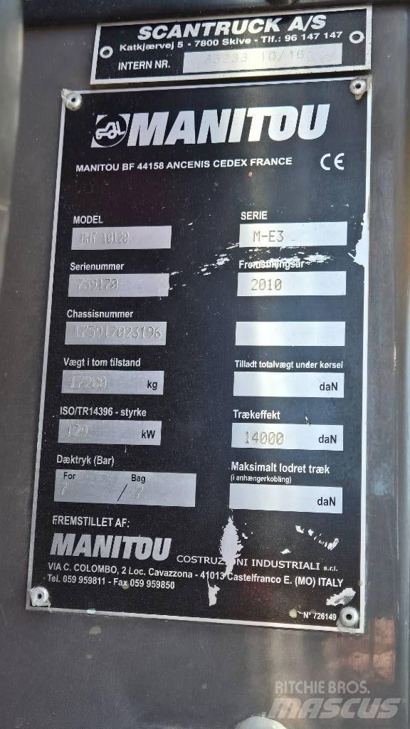 Manitou MHT 10120 Телескопічні навантажувачі