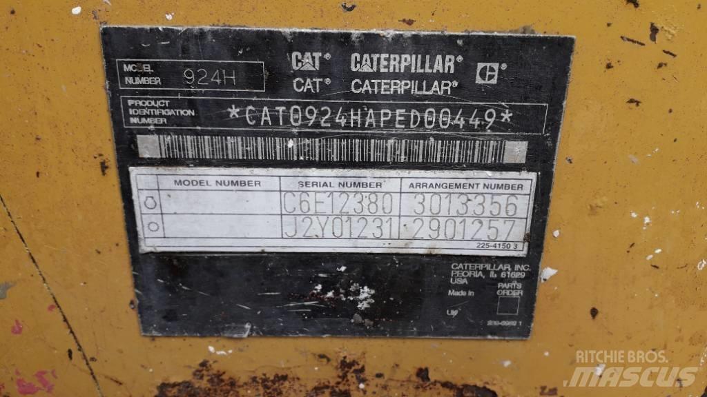 CAT 924 H Фронтальні навантажувачі