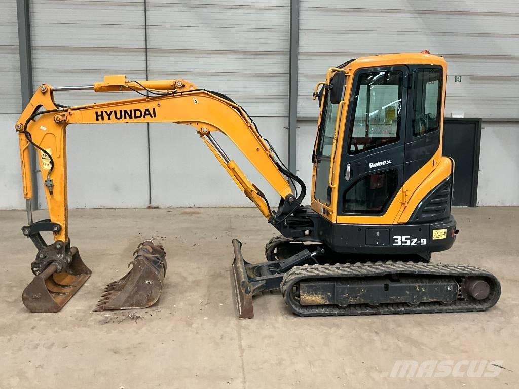 Hyundai Robex 35 Z-9 Міні-екскаватори < 7т