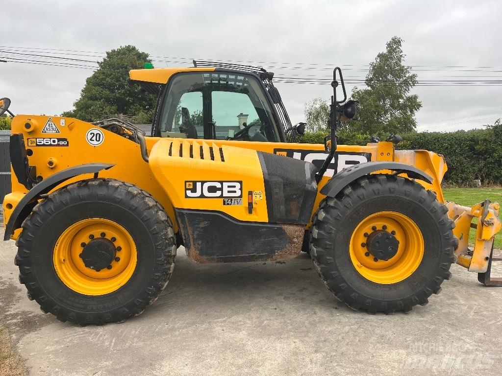 JCB 560-80 Телескопічні навантажувачі