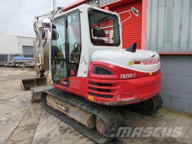Takeuchi TB 290-2 Середні екскаватори 7т. - 12т.