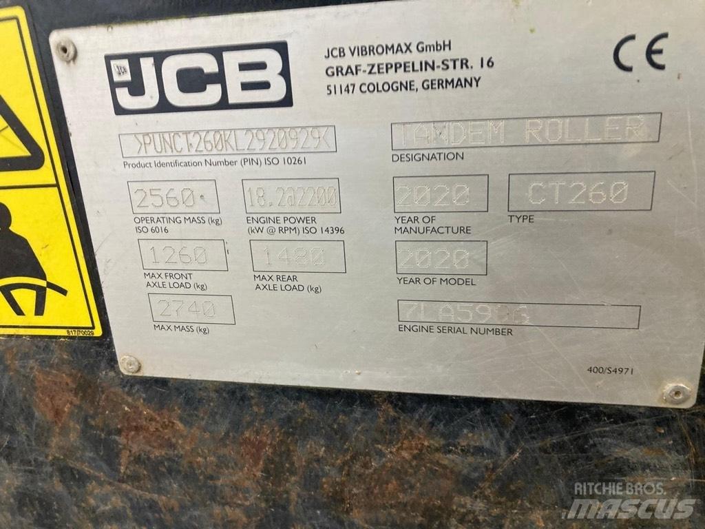 JCB CT 260-120 Котки тротуарні