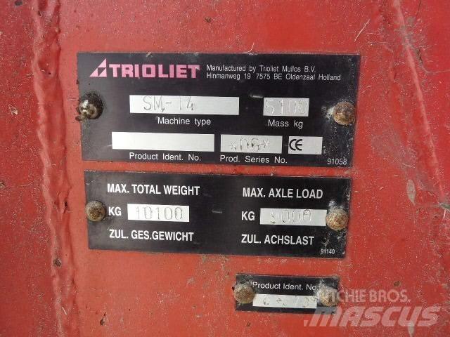 Trioliet SM-14 Годівниці для тварин