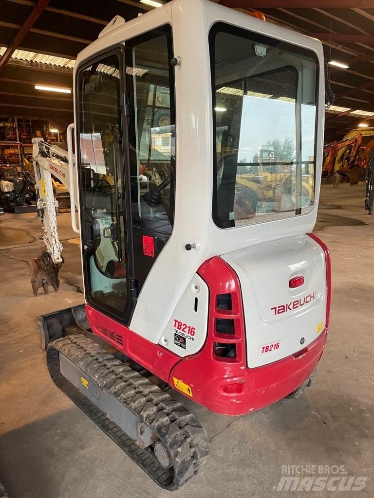 Takeuchi TB216 Міні-екскаватори < 7т