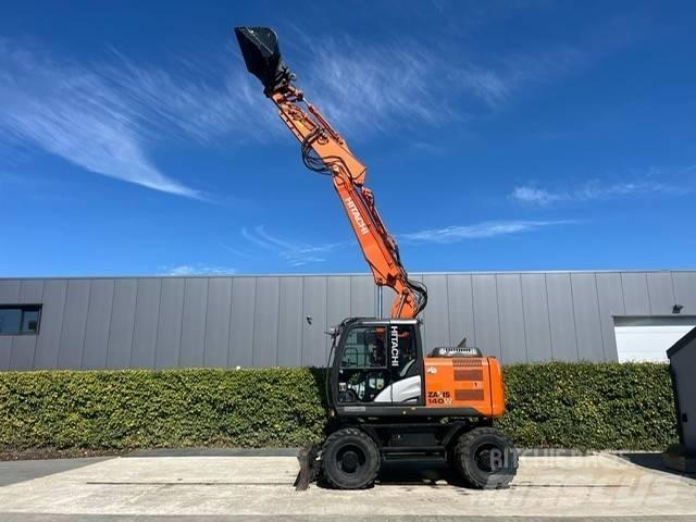 Hitachi 140W Колісні екскаватори
