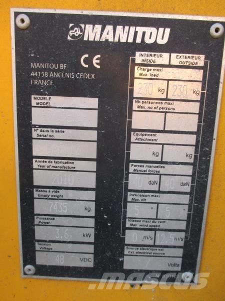 Manitou 170AETJ Колінчаті підйомники