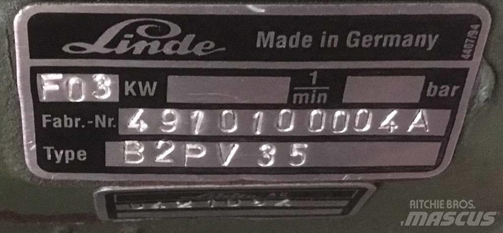 Linde B2PV35 Гідравліка