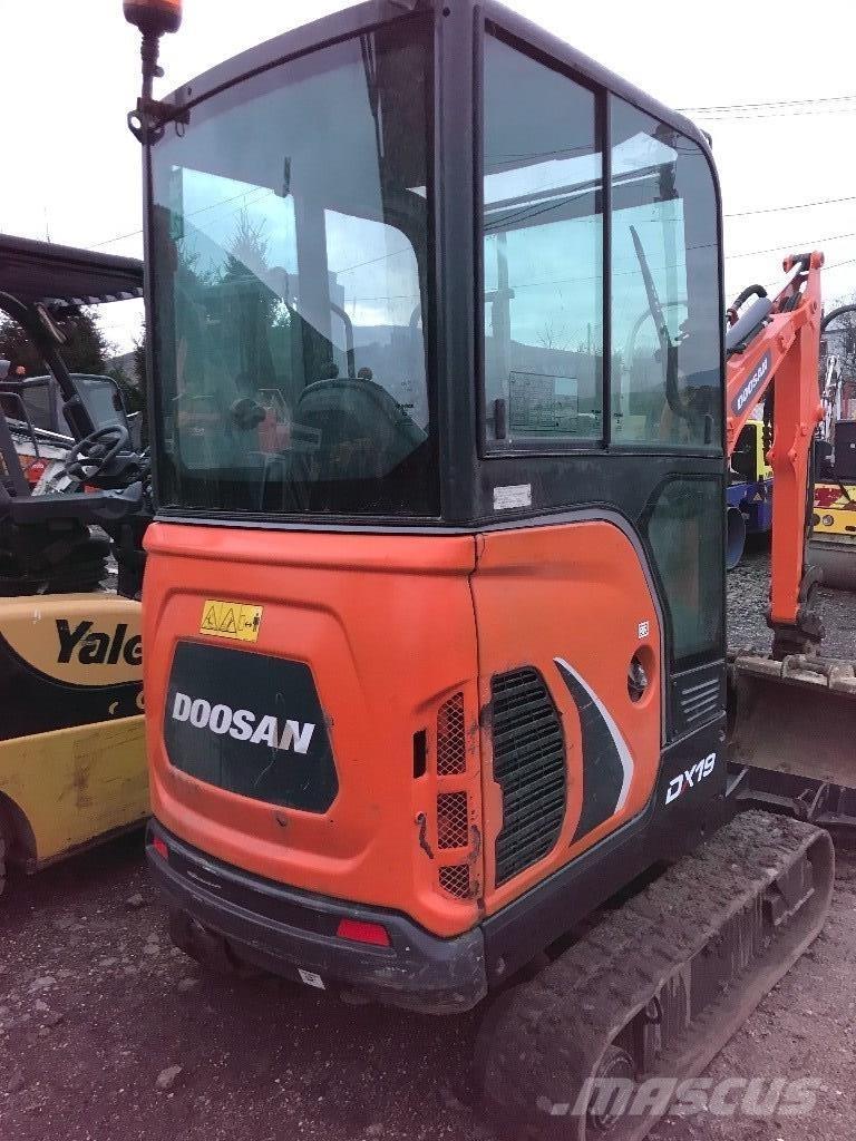 Doosan DX 19 Міні-екскаватори < 7т