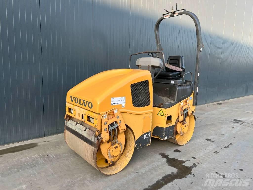 Volvo DD22 Котки тротуарні