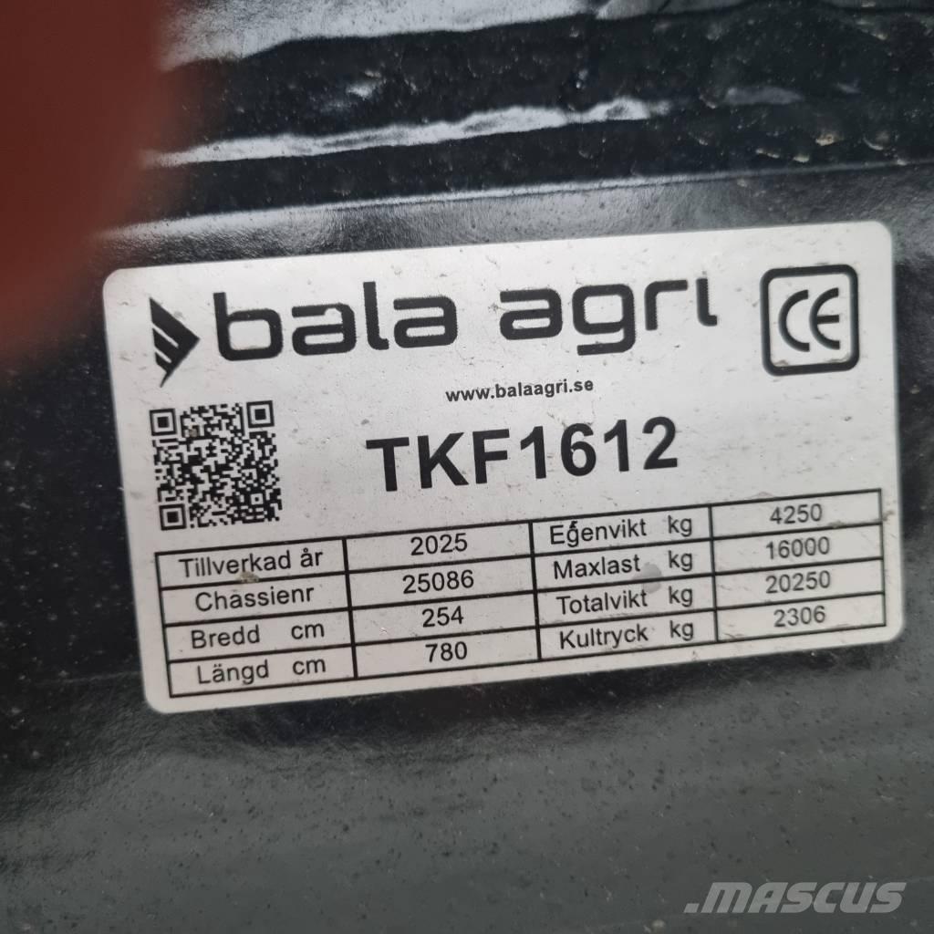 Bala TKF 1612 Причепи перевантажувачі зерна