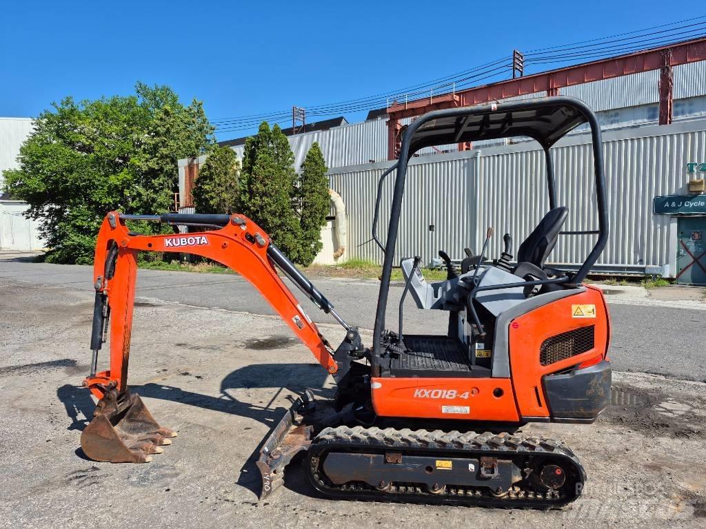 Kubota KX 018-4 Міні-екскаватори < 7т