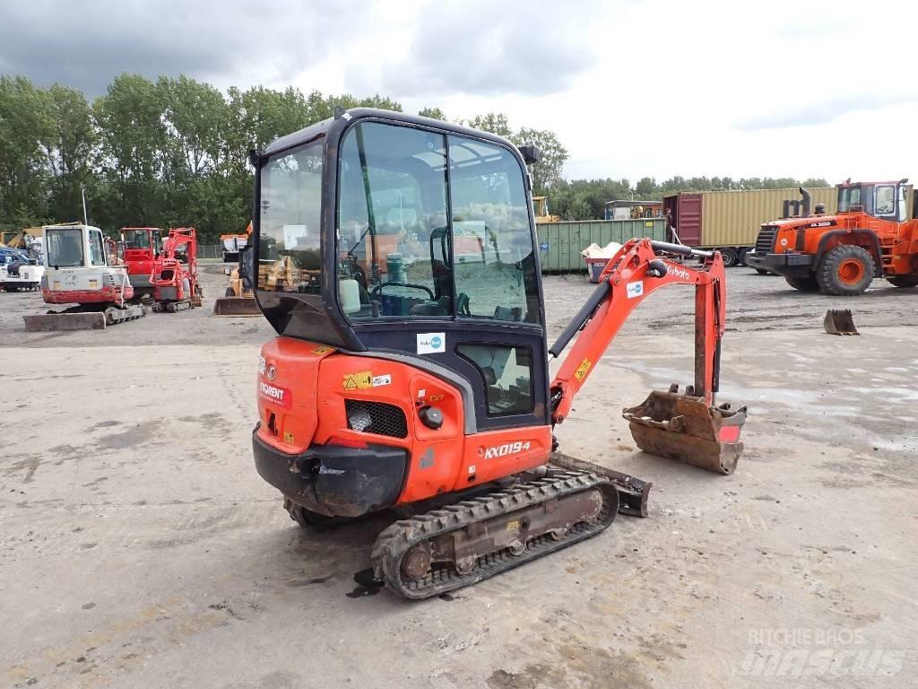 Kubota KX 019-4 Міні-екскаватори < 7т