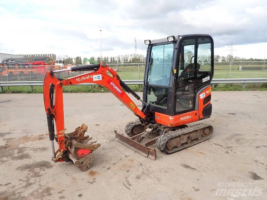 Kubota KX 019-4 Міні-екскаватори < 7т