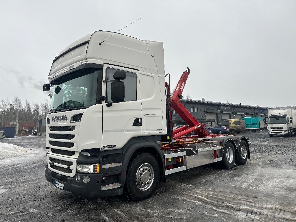 Scania R520 6x2*4 Вантажівки з гаковим підйомом