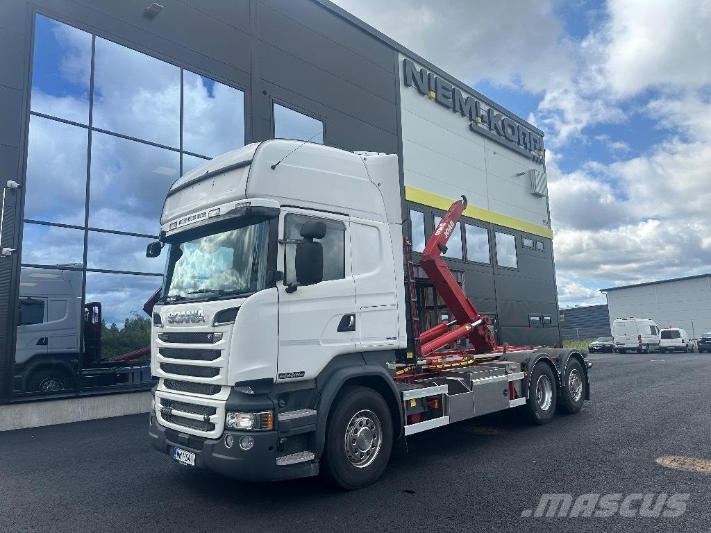 Scania R520 6x2*4 Вантажівки з гаковим підйомом