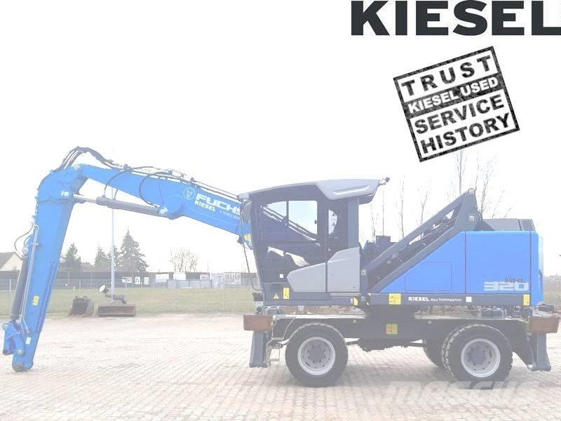 Fuchs MHL 320 F Перевантажувачі металобрухту/промислові навантажувачі