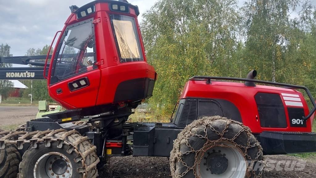 Komatsu 901 Харвестери