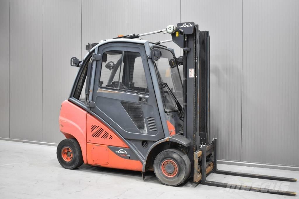 Linde H 20 D/600 - 02 Дизельні навантажувачі