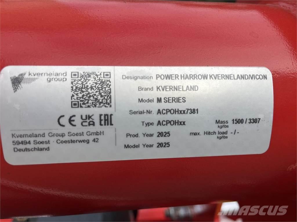 Kverneland M serie Поглинальні борони / грунтові фрези