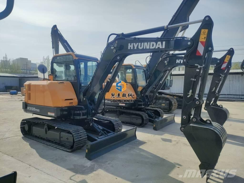 Hyundai HX60Pro Міні-екскаватори < 7т