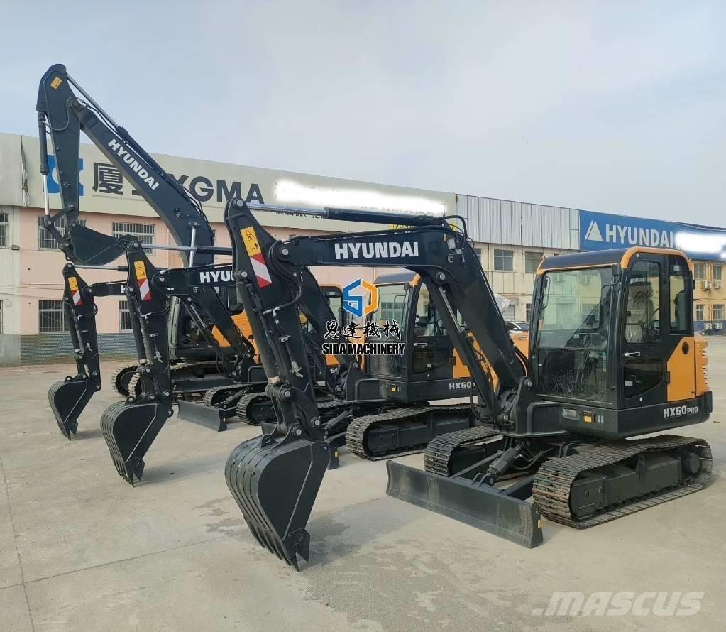 Hyundai HX60Pro Міні-екскаватори < 7т