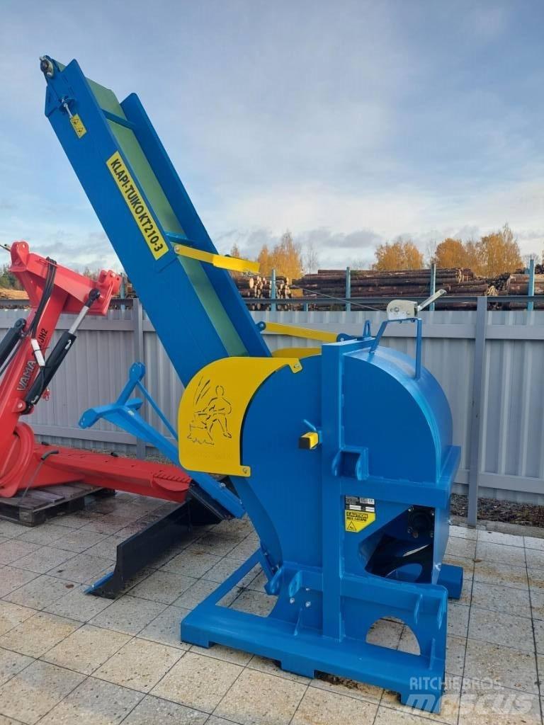 Klapituiko KT 210-3 Дровоколи, рубальні машини, дробарки