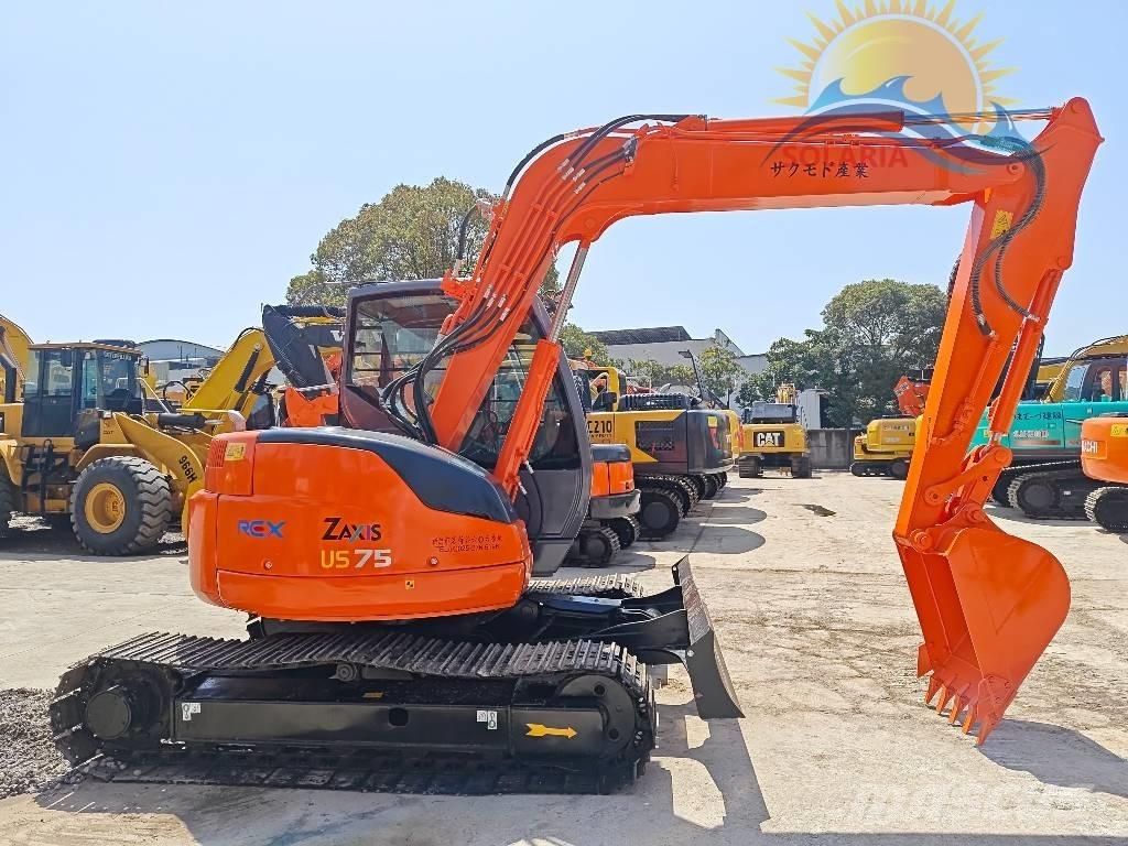 Hitachi ZX 75 US Середні екскаватори 7т. - 12т.