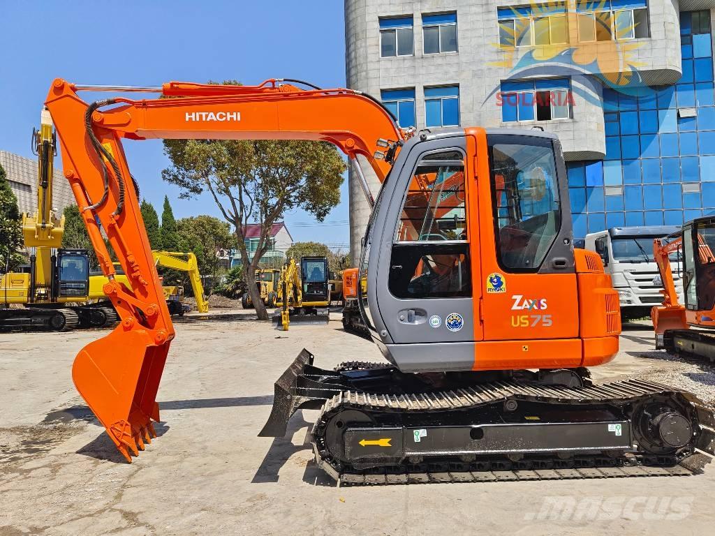 Hitachi ZX 75 US Середні екскаватори 7т. - 12т.