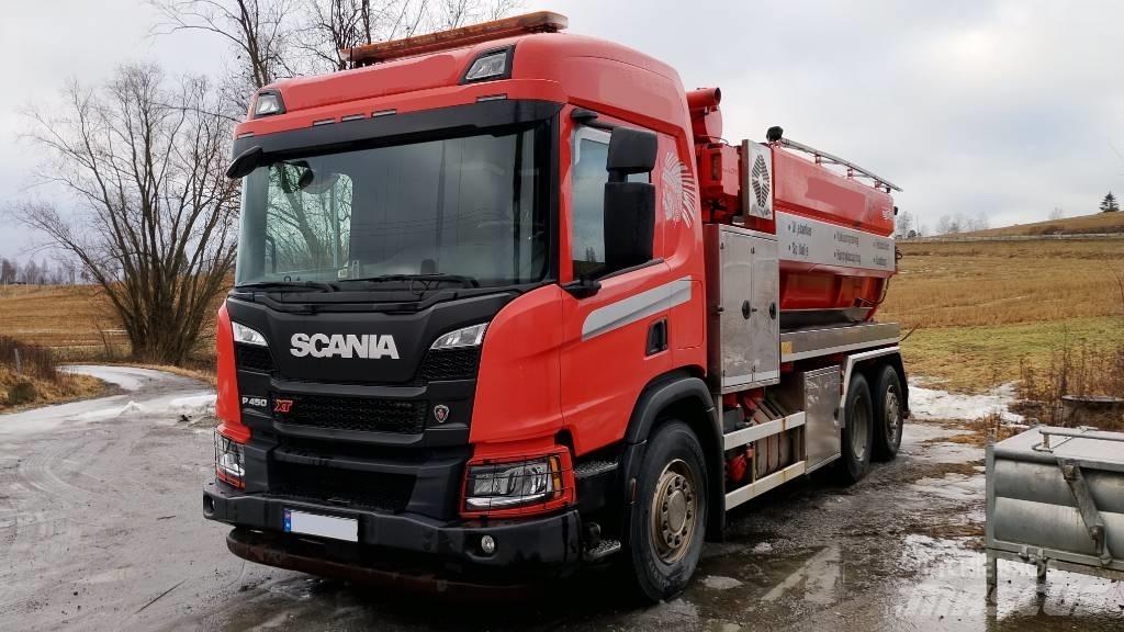 Scania P450 XT Комбі/Вакуумні вантажівки