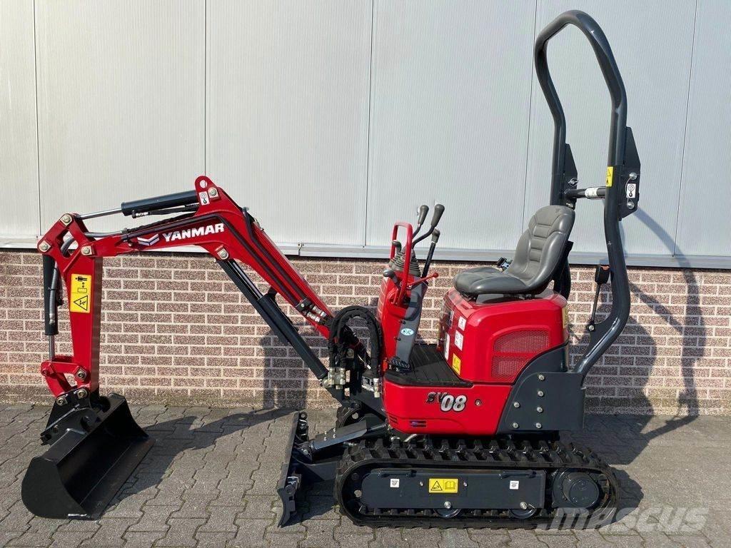 Yanmar SV08 Міні-екскаватори < 7т