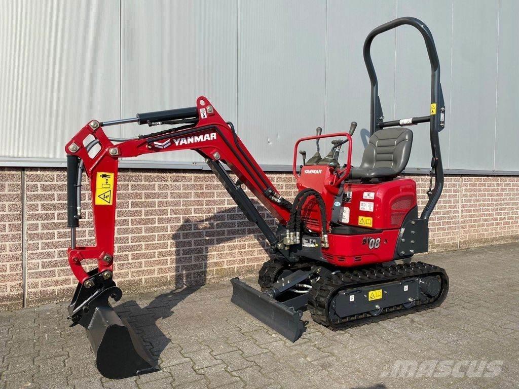 Yanmar SV08 Міні-екскаватори < 7т